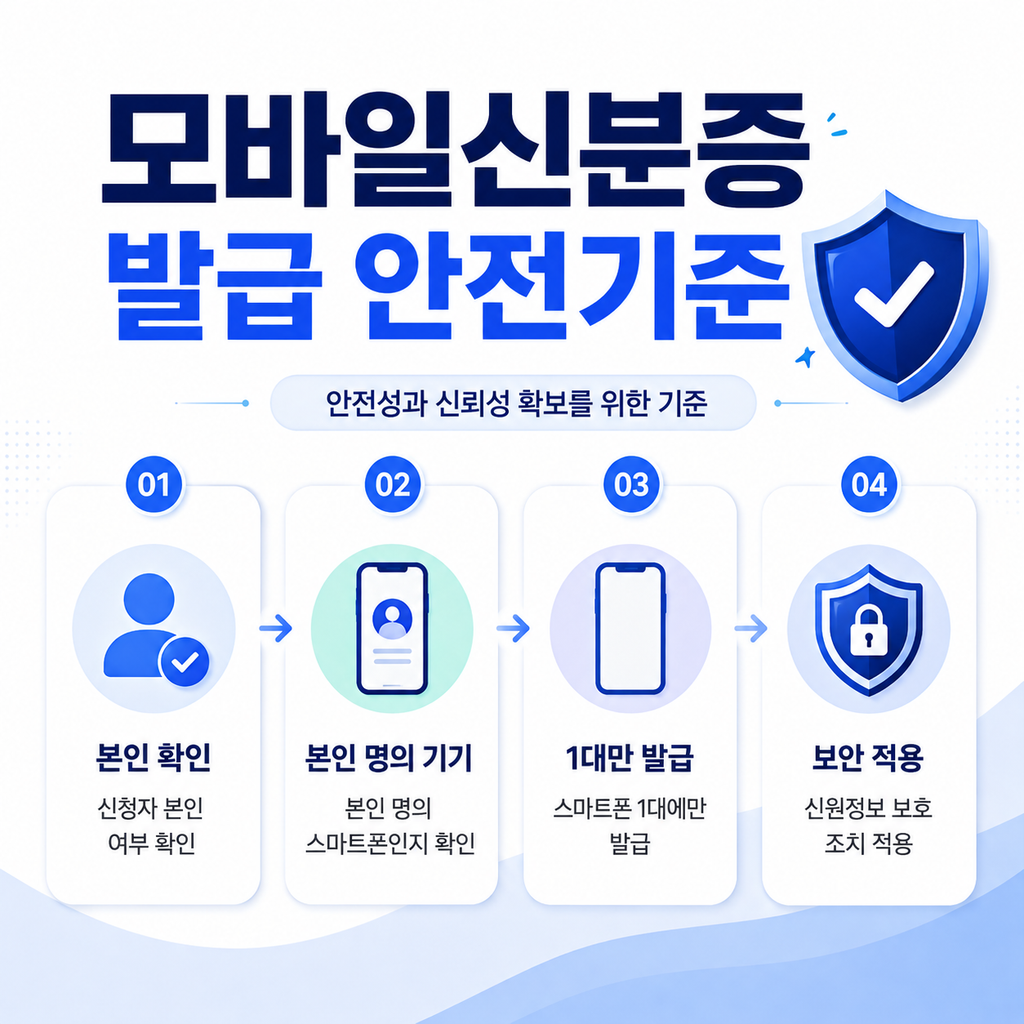 모바일신분증 8월 28일부터 달라진 점|전자정부법 적용 종류·안전기준 4 3 4