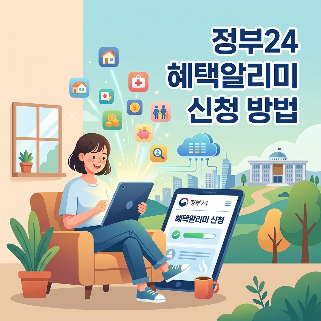 정부24 혜택알리미 신청 방법｜내가 받을 수 있는 정부 혜택 조회하기
