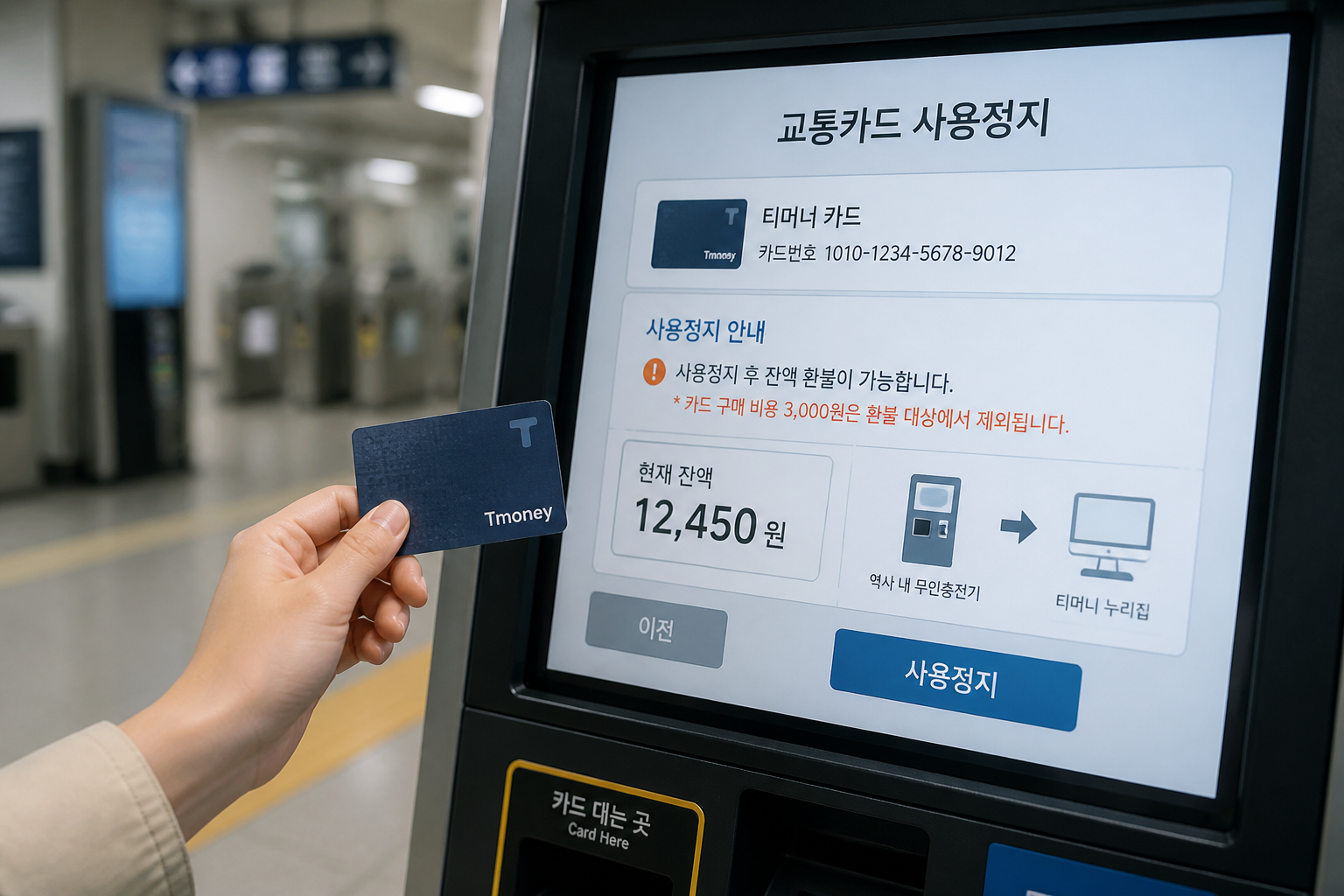 기후동행카드 환급 및 무상교환 방법과 기후동행패스 전환 안내 4 환급 신청 시 확인해야 할 주의사항
