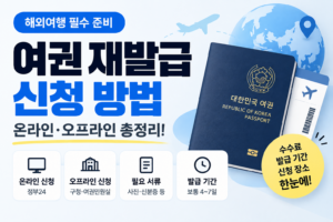 여권 재발급 신청 방법|정부24 온라인 신청 바로가기 4 대표 이미지